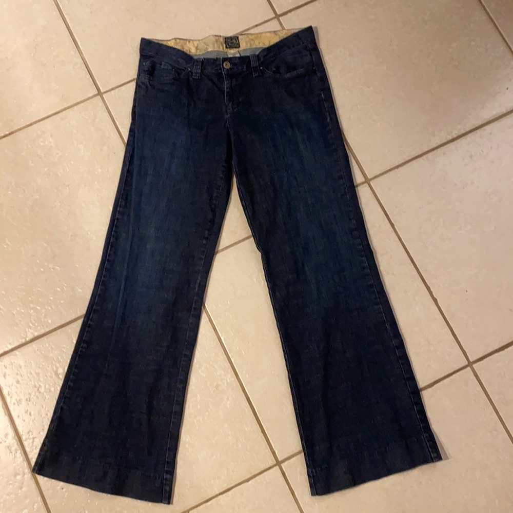 Lucky Brand Clothes wide leg jeans size 10
